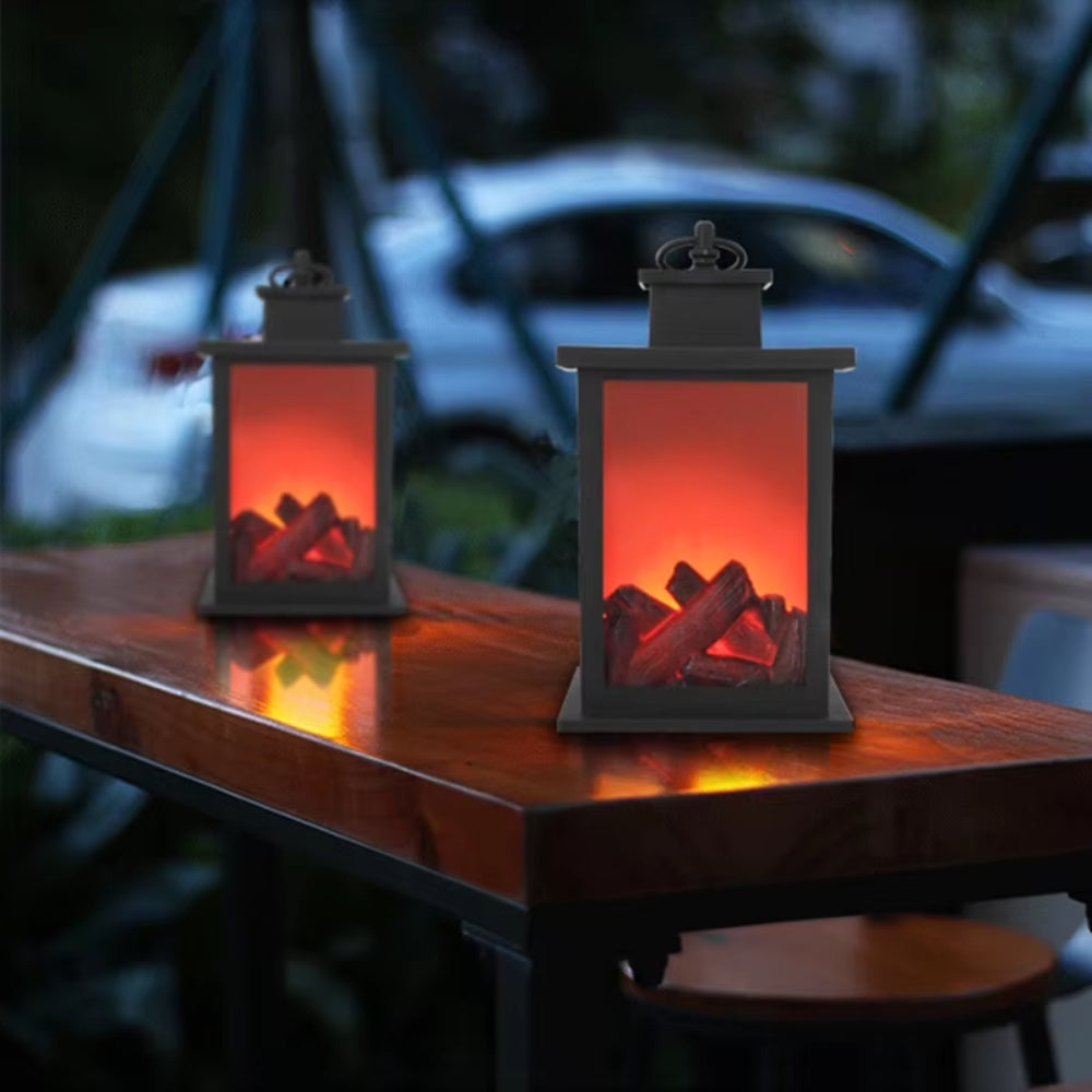 LED Fireplace Lamp Decorative Flame Light