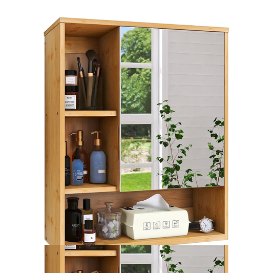 Wall Mounted Bathroom Medicine Cabinet with Storage
