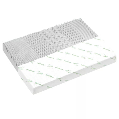 Graphite Infused Memory Foam Mattress Topper Bamboo Cover 8cm