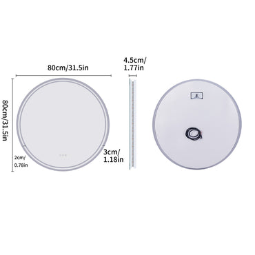 Smart Round Bathroom Mirror