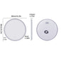 Dimmable and Anti-fog Touch Screen LED Light Mirror