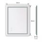 Stylish LED Wall Mounted Magnifying Mirror